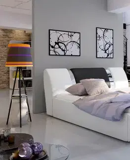 Manželské postele FERIE 180 čalúnená posteľ, Soft 17/Soft 11