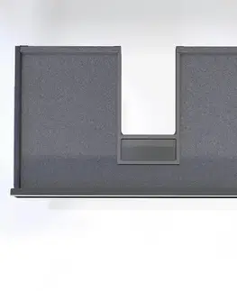 Kúpeľňový nábytok Kúpeľňová skrinka s čiernou úchytkou a umývadlom SAT Cube Way 80x53x46 cm dub Wellington mat CUBE46C802DWMOD CUBE46C802DWMOD