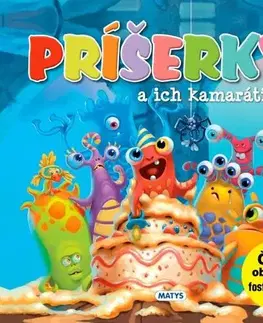 Leporelá, krabičky, puzzle knihy Príšerky a ich kamaráti - Kolektív autorov
