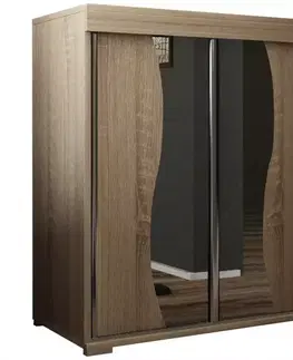 Komody do spálne Komoda Tablet T2 80 dub sonoma