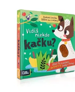 Zvukové knihy Vidíš niekde kačku? - Zvuková hmatová kniha - neuvedený,Sarah Wade