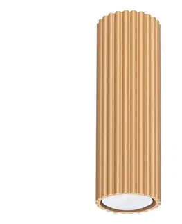 Svietidlá  SL.1550 - Bodové svietidlo KARBON 1xGU10/10W/230V 20 cm zlatá SL.1550