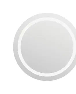 Kúpeľňové zrkadlá Zrkadlo s LED osvetlením Naturel Iluxit 67x67 cm ZIL6767KLEDBV ZIL6767KLEDBV