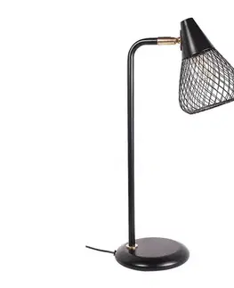 Lampy Rabalux 3181 - Stolná lampa FANNY 1xE14/25W/230V čierna 3181