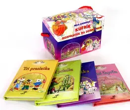 Leporelá, krabičky, puzzle knihy Kufrík rozprávok na dobrú noc - Mária Štefánková