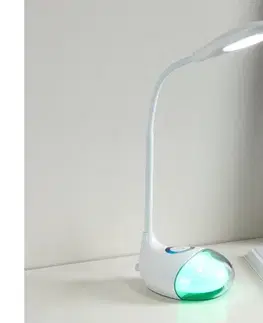 Lampy Eglo 97078 - Stmievateľná stolová LED lampa CABADO 1 LED/2,2W+0,3W/230V RGB 97078