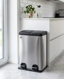 Odpadkové koše Brilanz Kôš na triedený odpad Savery, 2 x 20 l, 40 l