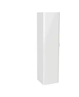 Kúpeľňový nábytok Kúpeľňová skrinka vysoká VitrA Mia 35x145x35,4 cm biela lesk MIAPRV35B MIAPRV35B