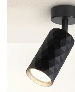 Svietidlá BRILAGI - LED RGBW stmievateľné bodové svietidlo SELE DIAMANT 1xGU10/4,8W/230V čierne BG2850+AI2382