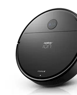 Predlžovacie káble Niceboy ION Charles i6 - Inteligentný robotický vysávač 2v1 2600 mAh Wi-Fi čierna charles-i6-black