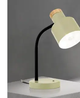 Lampy Orion - Stolná lampa GILI 1xE27/40W/230V zelená LA 4-1233/1 lichtgrün