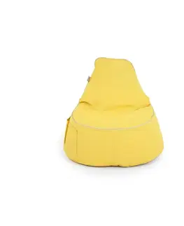 Záhradný nábytok Sedací vak Golf, žltý