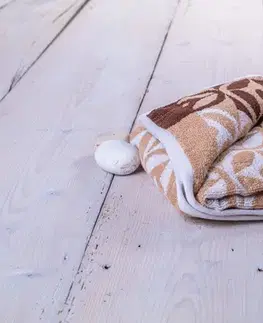 Uteráky Froté osuška Kompass Hnedá 70x140cm TiaHome