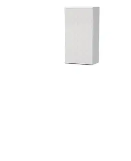Kúpeľňový nábytok Kúpeľňová skrinka nízka SAT Cube Way 32,5x63x20 cm biela mat CUBE3DH321DLBP CUBE3DH321DLBP