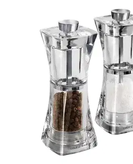 Koreničky Cole&Mason Sada mlynčekov na soľ a korenie CRYSTAL 2 ks 12,5 cm