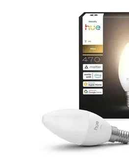 LED osvetlenie LED stmievateľná žiarovka Philips Hue White B39 E14/3,9W/230V 2700K 8721103099600