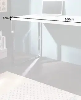 Pracovné stoly Písací stôl ASTERIOS Dekorhome