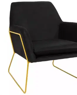 Moderné kreslá Kreslo Milan Bluvel 19/zlate