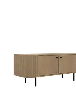 TV stolíky ArtLemp TV stolík VAOLIA 2F | dub cremona
