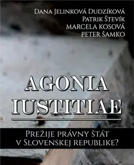 Politológia Agonia iustitiae - Dana Jelinková Dudzíková,Patrik Števík,Marcela Kosová,Peter Šamko