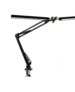 Lampy  LED stolná lampa so svorkou 2xLED/10W/230V 2800-6800K PDLD20