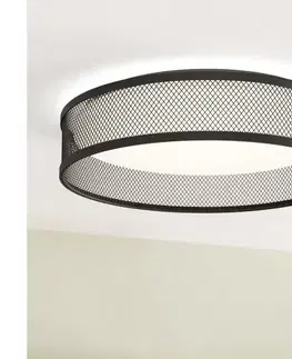 Svietidlá Eglo 900795 - LED Stropné svietidlo LUPPINERIA LED/20W/230V čierna 900795