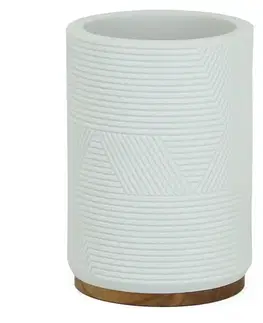 Kúpeľňové doplnky Pohár PL-5756 white