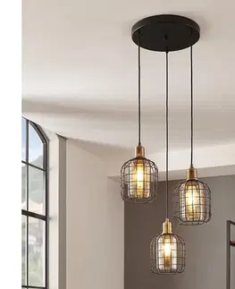 Svietidlá Eglo 43499 - Luster na lanku CHISLE 3xE27/40W/230V 43499