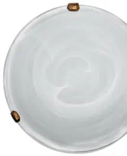 Stropná svetla Stropná lampa Duna s bielym patinovaným držiakom