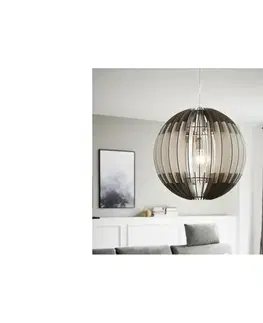Svietidlá Eglo 79138 - Luster na lanku OLMERO 1xE27/60W/230V 79138