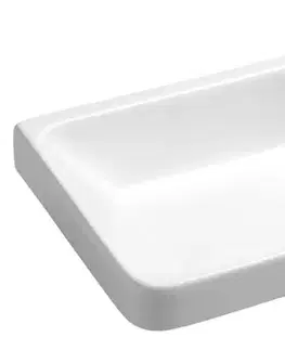 Sanitárna keramika SAPHO - LUXA Keramické umývátko 55x30cm, biela 11054