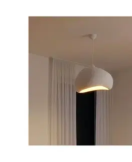Svietidlá BRILAGI - Závesné svietidlo na lanku WABI SABI 1xE27/40W/230V priemer 42 cm biela 118OPV1208