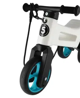 Odrážadlá Funny Wheels - Odrážadlo 2v1 RIDER SUPER SPORT biela/čierna/modrá 11404497