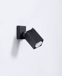 Lampy do obývačky Nástenné svietidlo Merida A-0099 čierna