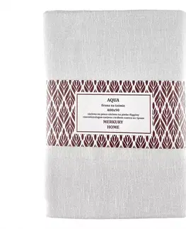 Záclony do obývačky Záclona na páske  AQUA polyester biela 400x90 Merkury Home