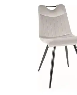 Jedálenské zostavy Jedálenská stolička ORFE VELVET Signal