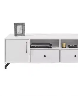 Všetky produkty TV stolík Bergen Be8 Biely Lux/Biely Lesk