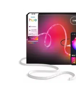 LED osvetlenie Philips - stmievateľný vonkajší LED RGBW pás Hue FLUX 5m LED/30W/230V 2200-6500K IP67 872110308897000