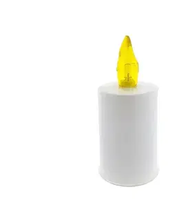 Svietidlá  LED Sviečka LED/2xAA teplá biela 10,8 cm biela 028 0000245