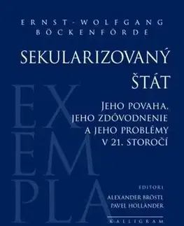 Sociológia, etnológia Sekularizovaný štát - Ernst-Wolfgang Böckenförde