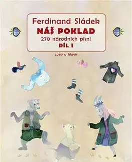 Hudba - noty, spevníky, príručky Náš poklad I. díl: 270 národních písní - Ferdinand Sládek