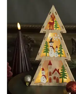 Vianočné dekorácie BRILAGI - LED vianočná dekorácia LED/2xAA stromček 1v1107-OEM1