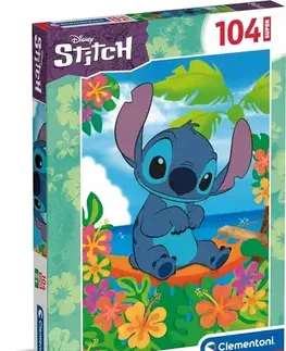 Od 100 dielikov Puzzle Stitch Disney 104 super Clementoni