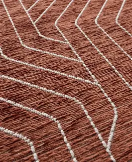 Koberce Koberec Velvet beige/rust 120x170cm