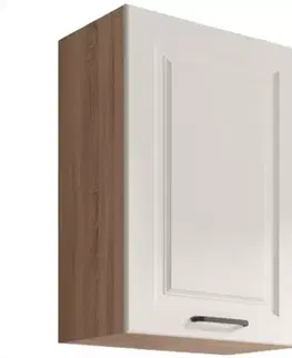 Kuchynské skrinky visiace Kuchynská skrinka Smart  32g Sonoma/Biely Mat