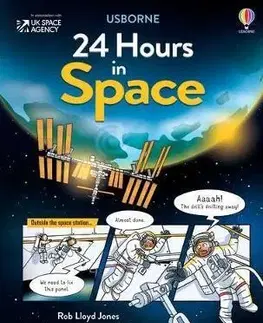 Pre deti a mládež - ostatné 24 Hours in Space - Lloyd Jones Rob,Laurent Kling