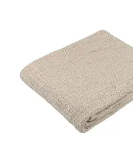 Taburetky Eglo 420333 - Prehoz na posteľ LONGLAC 170x130 cm béžová 420333