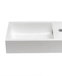 Umývadlá Nábytkové umývadlo Naturel Verona 46x26 cm s otvorom pre batériu VE4626 VE4626