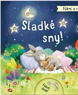 Leporelá, krabičky, puzzle knihy Fúkni a rozsvieť - Sladké sny!