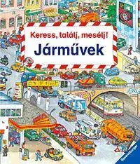 Pre deti a mládež - ostatné Keress, találj, mesélj! 3. Járművek - Susanne Gernhäuser